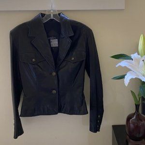 Michael Hoban for North Beach Leather Blazer